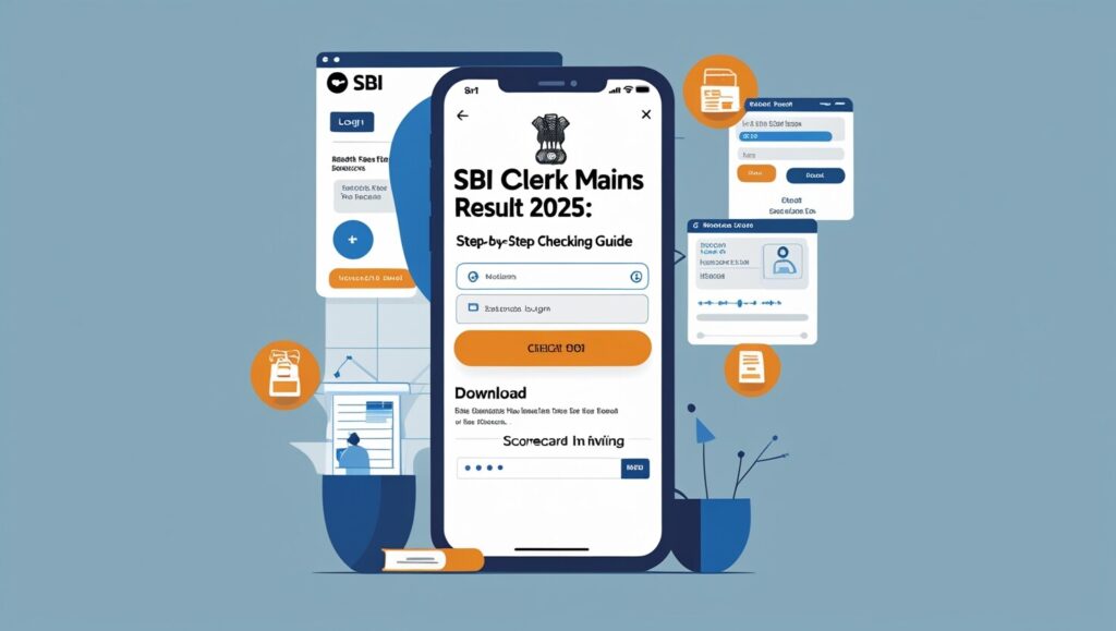 SBI Clerk Mains Result 2025 Date