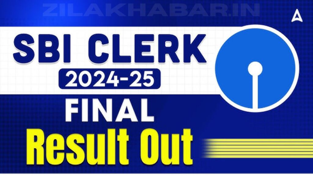 SBI Clerk Mains Result 2025 Date