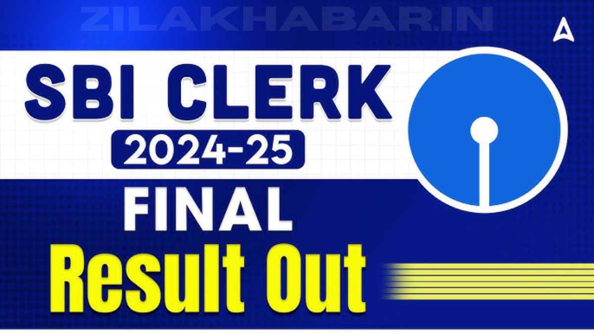 SBI Clerk Mains Result 2025 Date