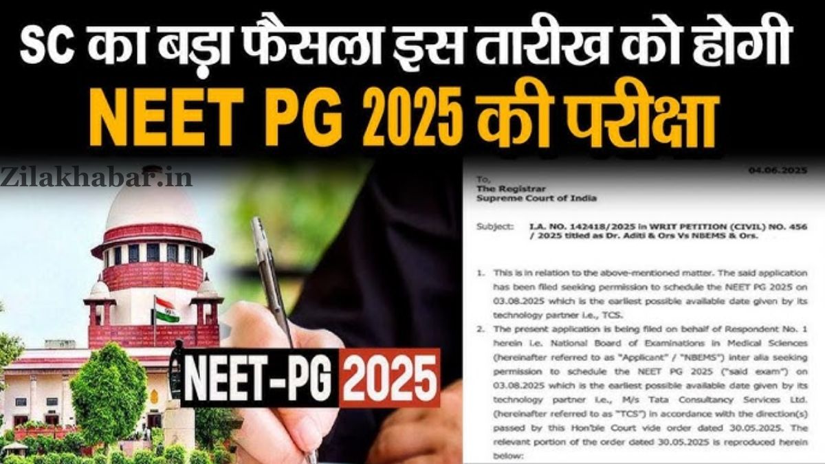 NEET PG Exam Date 2025