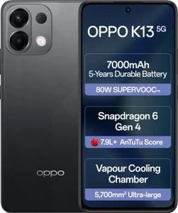 Oppo K13x 5G Battery Life