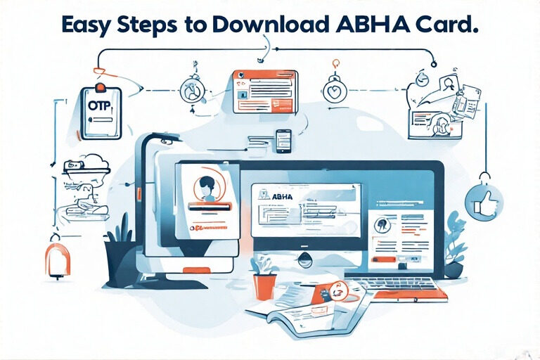 Abha Health Card Download