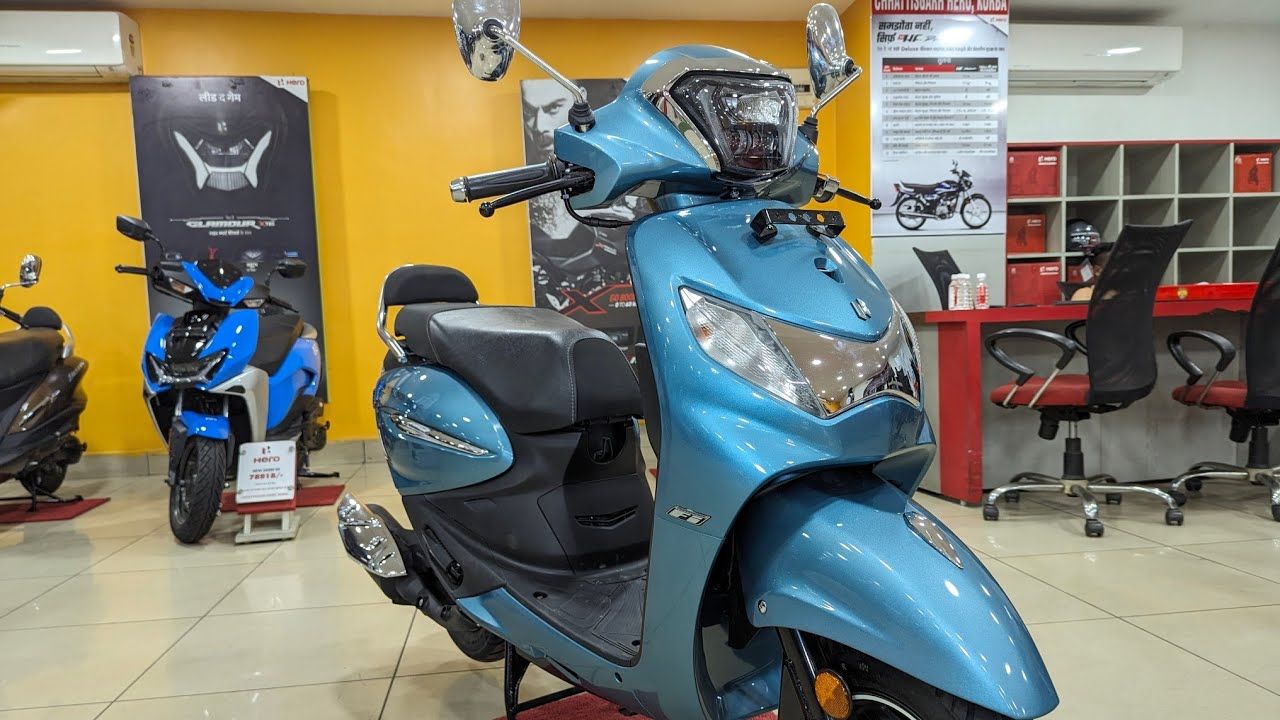 Hero Pleasure+ scooter launched for just ₹ 70,000, with stylish looks and powerful features