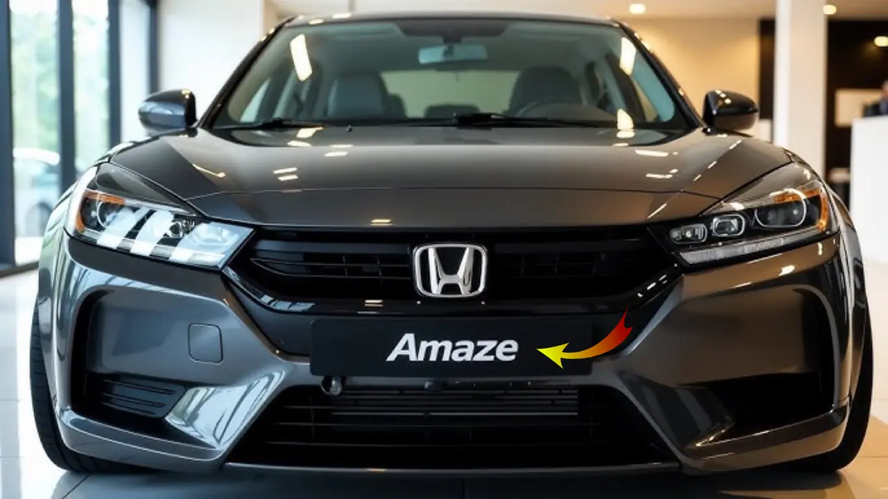 Honda Amaze 2025 – 1.2L petrol engine, 416L boot space and price starting at ₹ 8.14 lakh