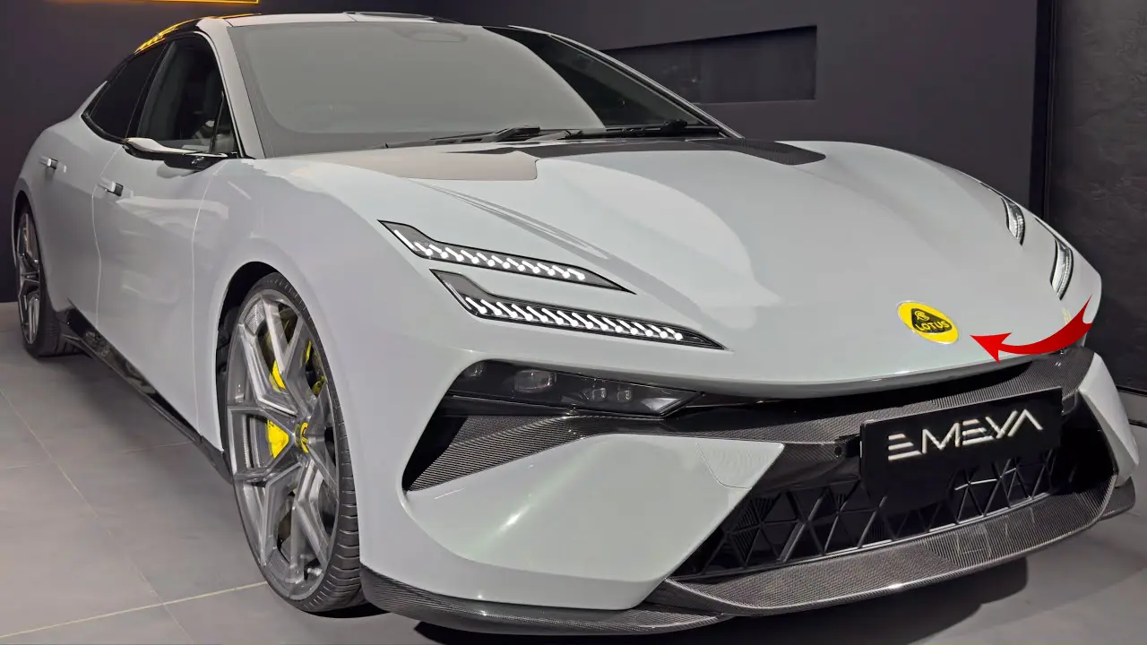Lotus Emeya EV: 594bhp power, 250kmph top speed, price starts at ₹1.80 crore