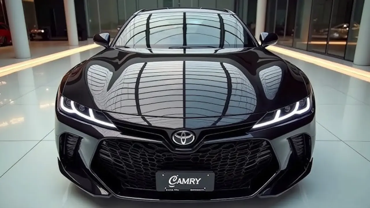 Toyota Camry 2025 launched – Hybrid engine, 9 airbags and dual 12.3-inch screens at ₹ 48.65 lakh