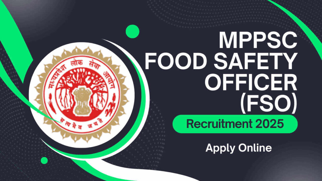 MPPSC Food Safety Officer Bharti 2025