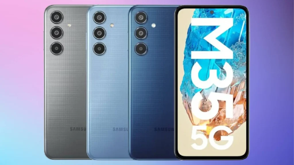 Samsung M35 5G launched at ₹12,490 – with 250MP camera and 200W charging