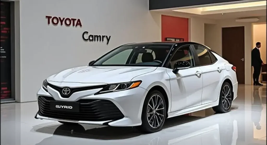 Toyota Camry 2025 launched – Hybrid engine, 9 airbags and dual 12.3-inch screens at ₹ 48.65 lakh