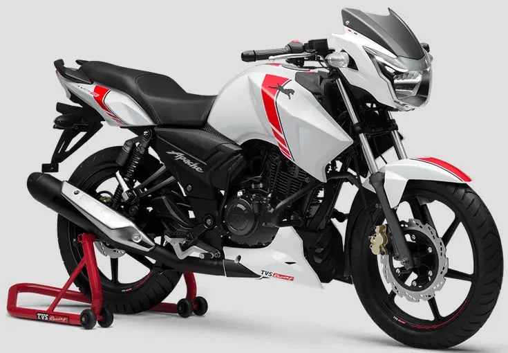 TVS Apache RTR 160: LED headlight, digital meter and dual-channel ABS for ₹ 1.34 lakh – Powerful bike in the city!