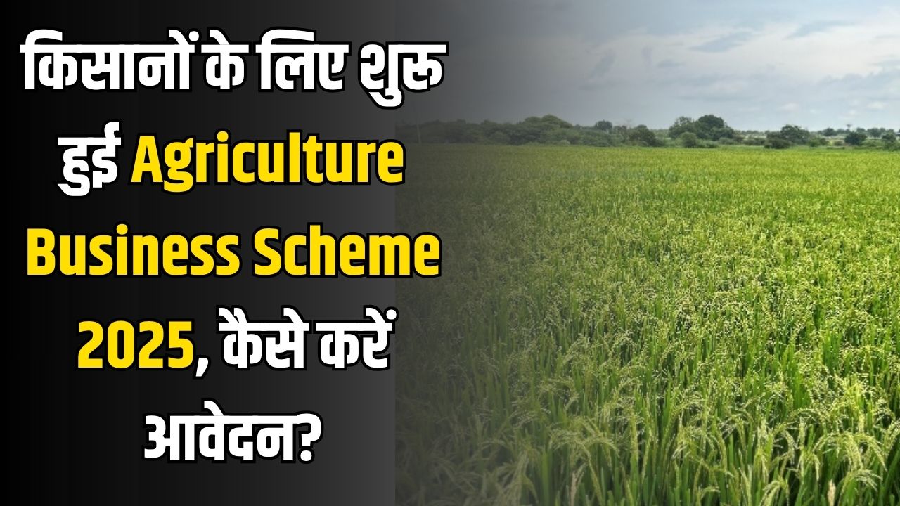 Agriculture Business Scheme 2025 kaise Avedan Kare