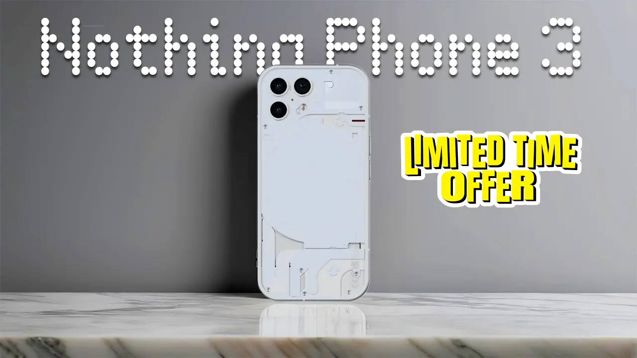 Nothing Phone 3 Price Drop: Now a huge discount of ₹28,500, know offers and new price