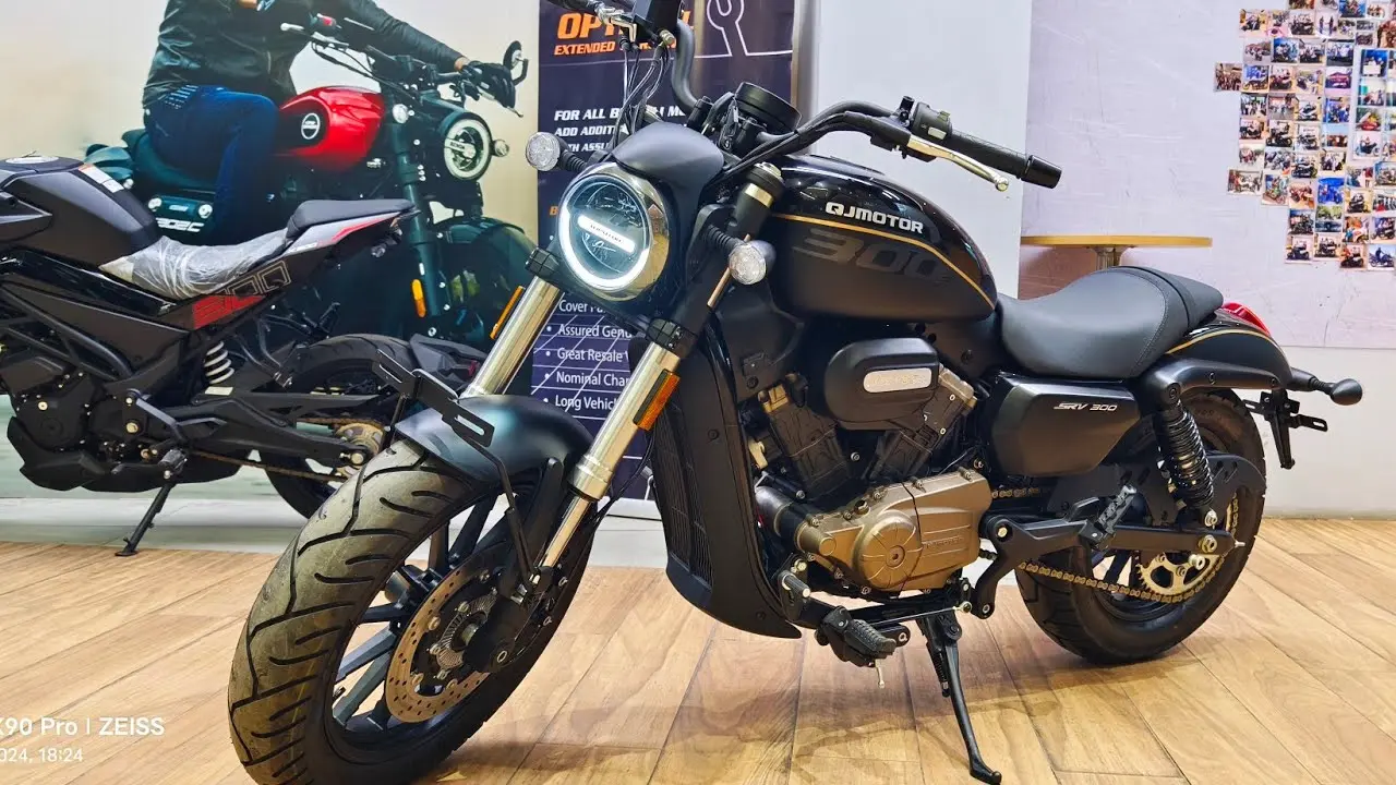 QJ Motor SRV 300 – ₹3.19 lakh with 29.88 bhp power, dual exhaust and muscular looks