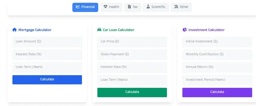 Ultimate Calculator Tool