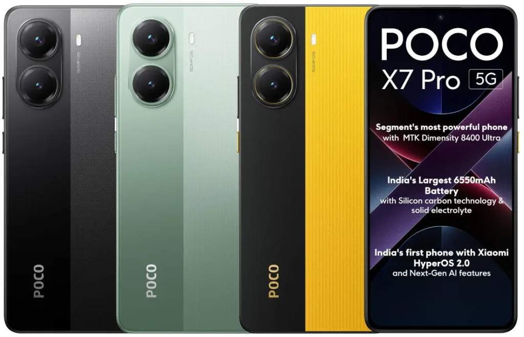 Xiaomi Poco X7 Pro: A budget smartphone with flagship-like features for just ₹23,899