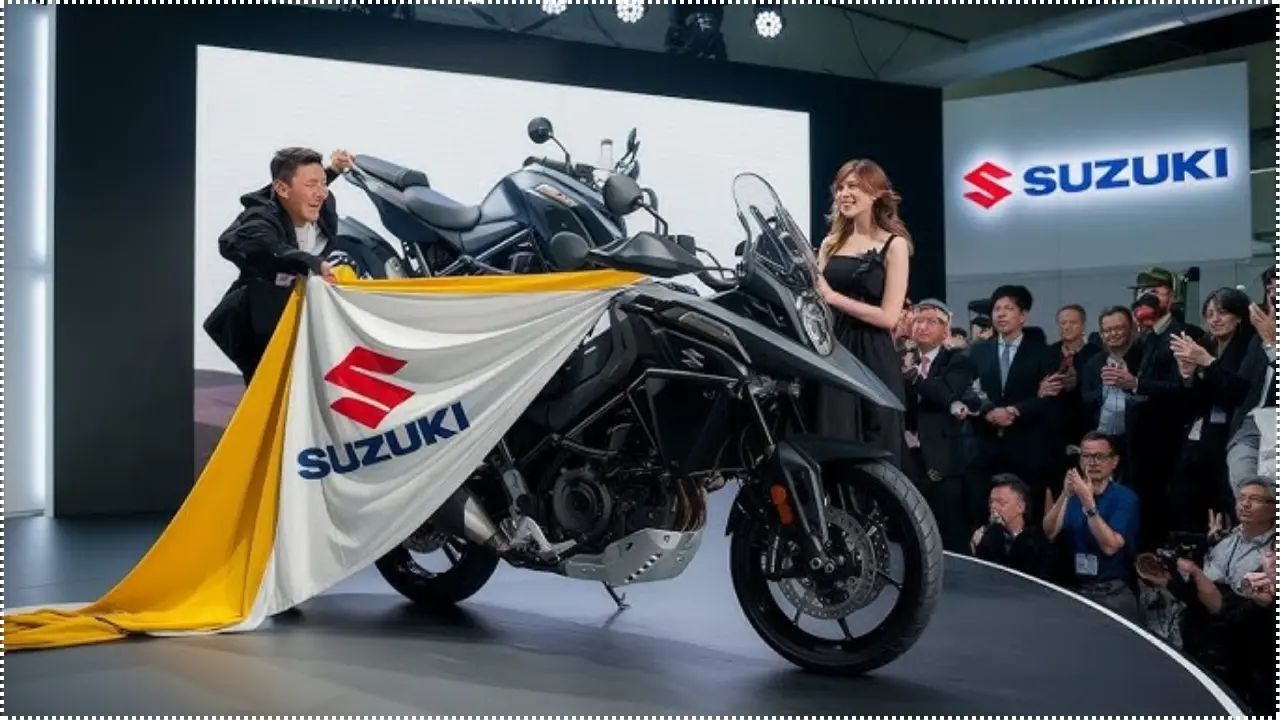 Suzuki V-Strom SX returns with a new look, with updated graphics and color choices