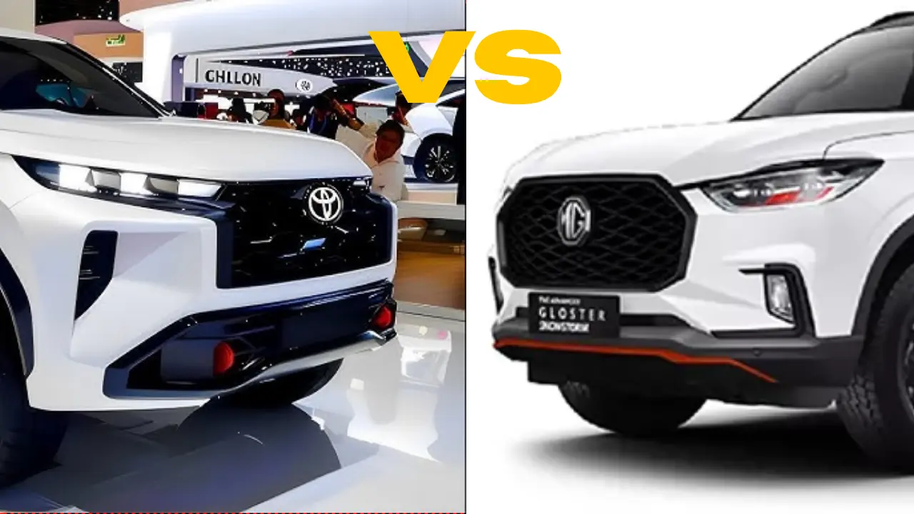 Toyota Fortuner 2025 Vs MG Gloster 2025