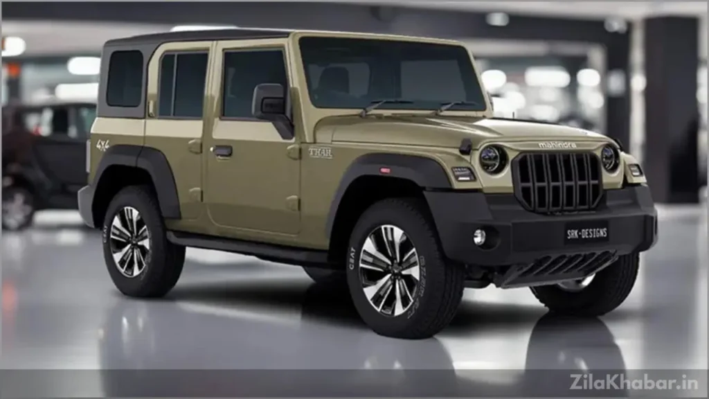 Mahindra Thar, the king of offroad, will be available for just 4 lakh rupees, with powerful features and power.