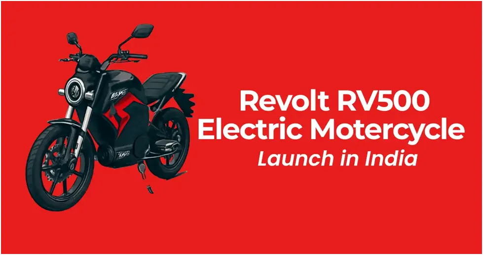Revolt RV500 Electric Motercycle Launch in India