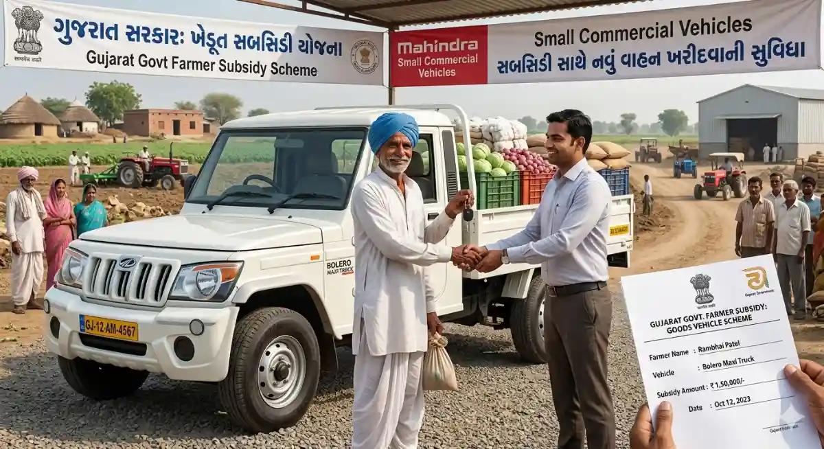 Kisan Parivahan Yojana 2026, April update Gujarat, ખેડૂત પરિવહન યોજના નવા નિયમો, iKhedut scheme 2026, farmer subsidy vehicle Gujarat, ₹75000 subsidy scheme