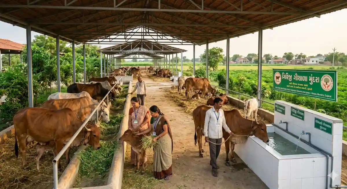 Gaushala scheme Gujarat 2026, Panjrapole subsidy ₹25 lakh, animal husbandry scheme Gujarat, cow shelter upgrade scheme, ગૌશાળા સહાય યોજના, Gujarat NGO scheme